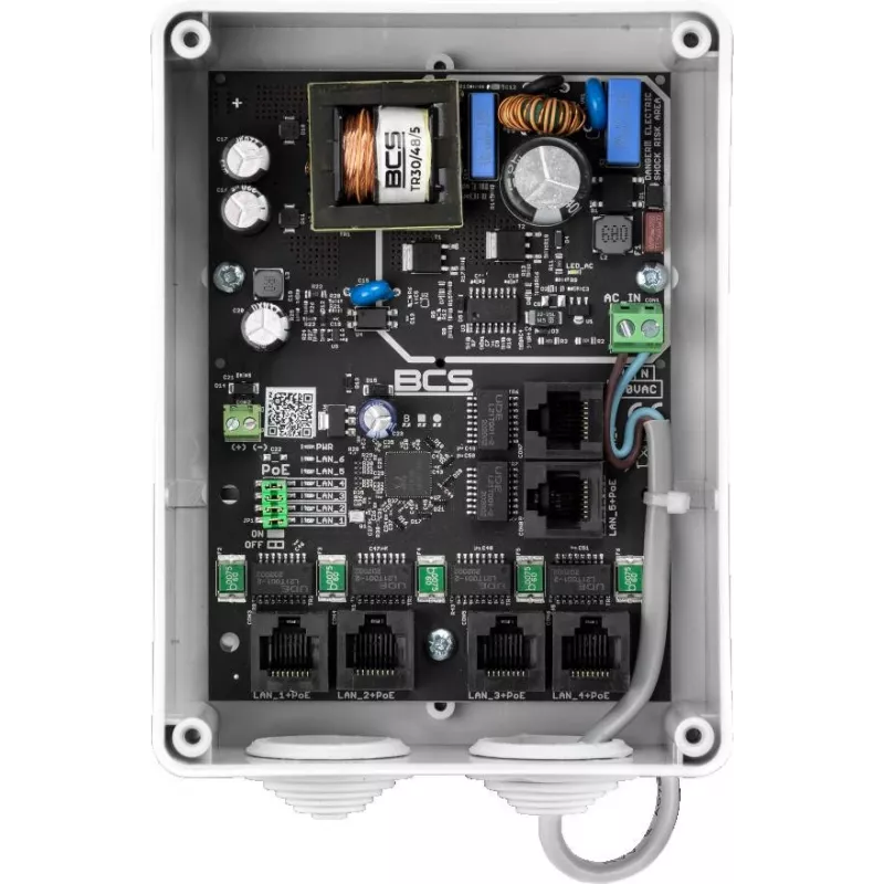 BCS IP5/E-S-II 5MP välisvõrgu kuulkaamera 30m IR, True WDR, PoE, IP67