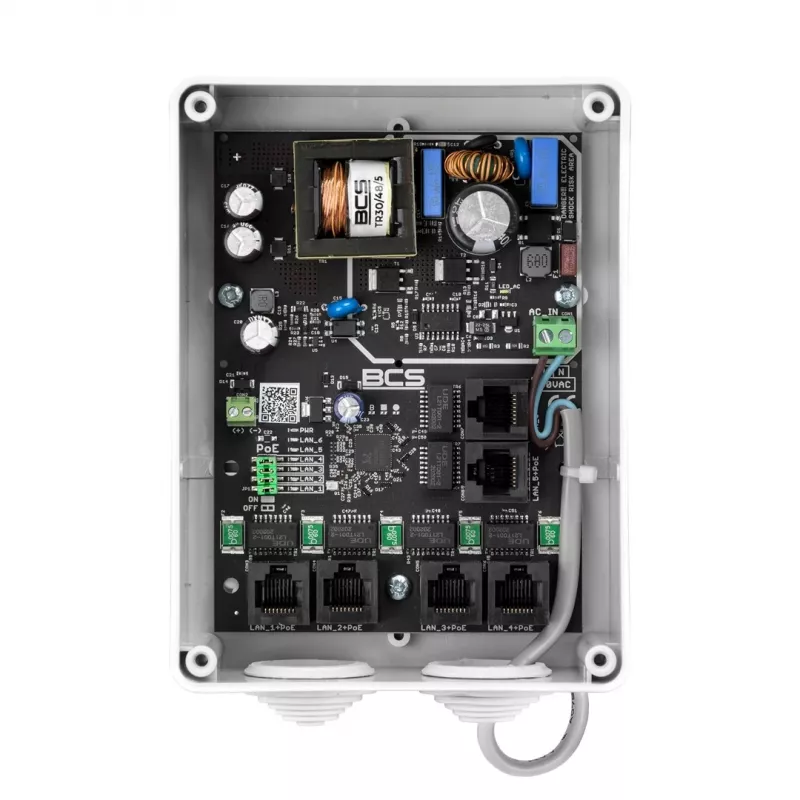 BCS IP5/E-S-II 5MP välisvõrgu kuulkaamera 30m IR, True WDR, PoE, IP67