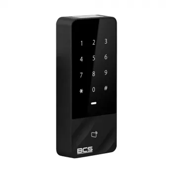 BCS-L-CKA-M1Z(2) Autonoomne juurdepääsukontrolli lugeja puutetundliku klaviatuuriga, MIFARE 13.56MHz, IP65