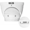 BCS L-EIP58VSR4-Ai1(2) 5MP IR Dome IP-kaamera mootorobjektiiviga, SMD Plus, perimeetrikaitse, näotuvastus, IP67, IK10, PoE