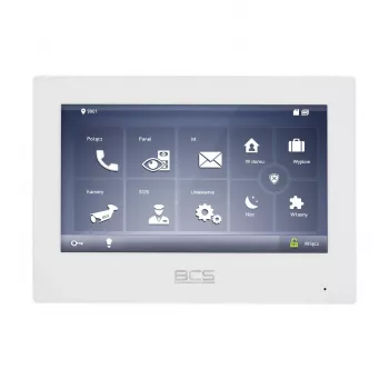 BCS-MON7700W-S 7-tolline puuteekraaniga monitor Wi-Fi ja PoE-ga