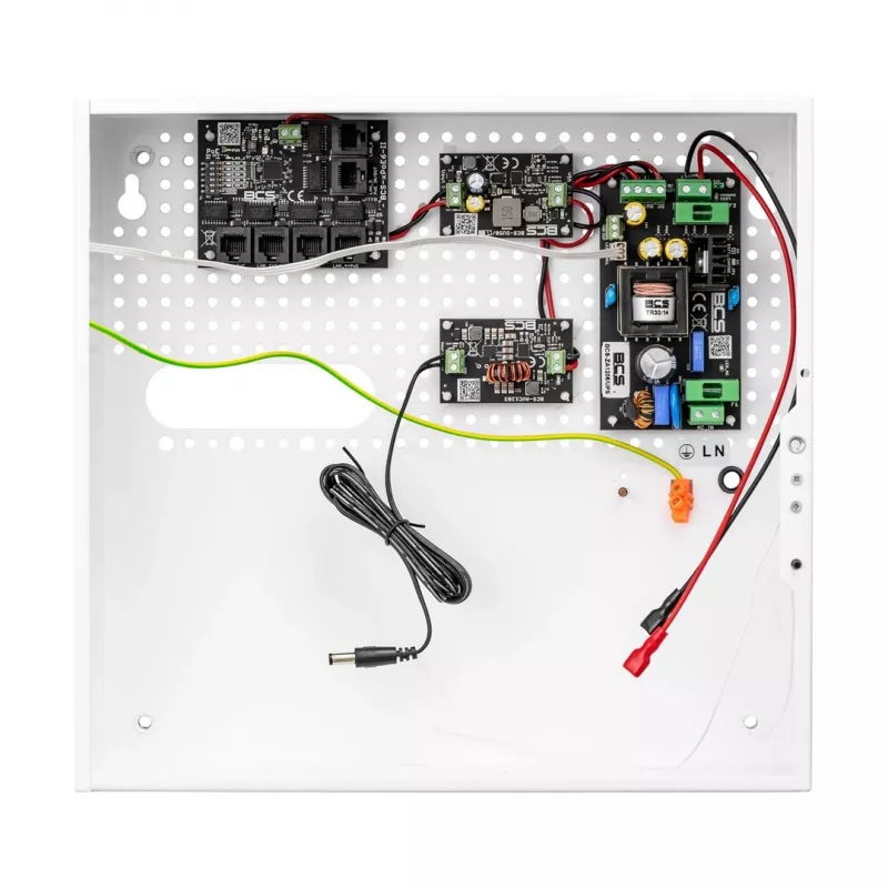 BCS PoE Buffer System for 4 Cameras, Recorder