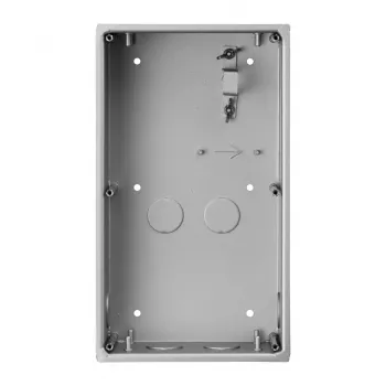 BCS-PPN2-N Outdoor Panel 2-Button Silver