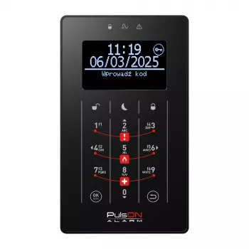 BCS PulsON LCD(BL)/S BL kahesuunaline kaugjuhtimispult autoalarmsüsteemidele