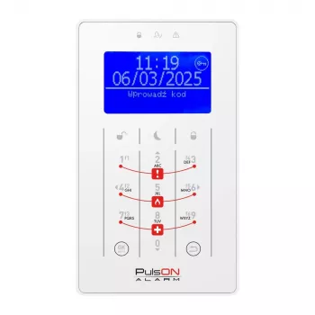 BCS PulsON LCD(BLU)/S WH 16x2 Tähemärkide LCD-ekraanimoodul, sinine taustvalgus, valge tekst, 5V