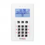 BCS PULSON LCD/C WH äratuskell koos LCD-ekraaniga, valge