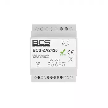 BCS-ZA2425 24V 2.5A 60W Lülitustoiteallikas