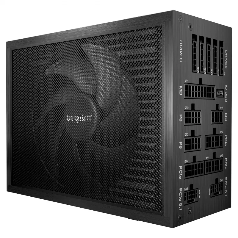 be quiet! Dark Power Pro 14 IO 1300W ATX 3.1 PCIe 5.1 80+ Titanium täismodulaarne toiteplokk (BP022EU)