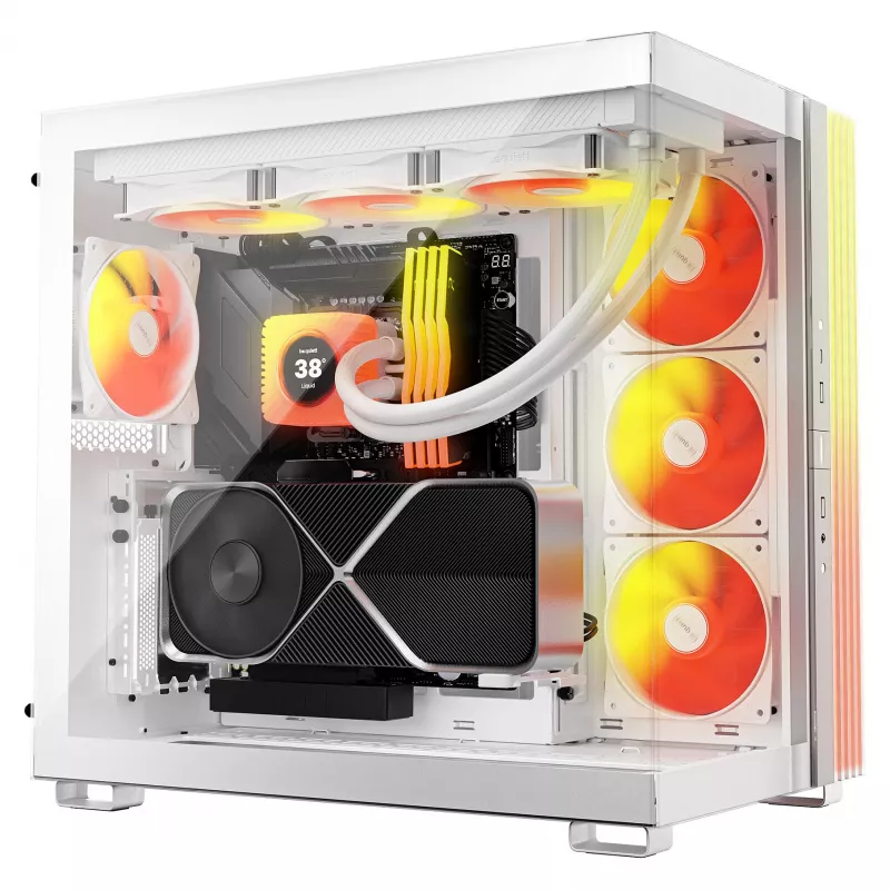 be quiet! Light Loop IO LCD 360 mm valge kõik-ühes vedelikjahutus protsessorile Intel/AMD