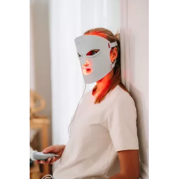 Beautifly AuraSkin Pro LED-valgusteraapia näomask - 7 värvi, 192 dioodi, laetav