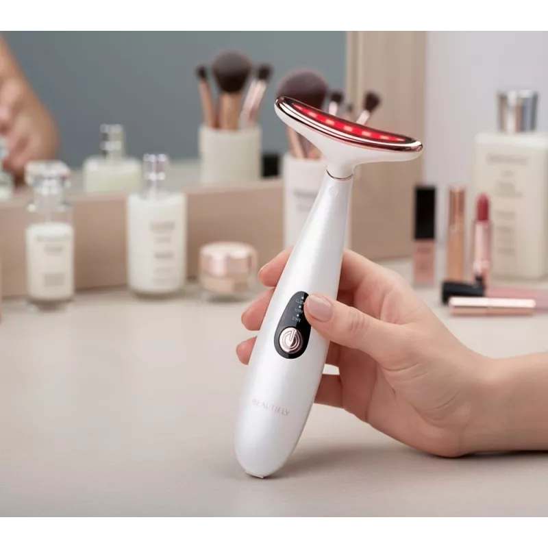 Beautifly LumaLift Pro LED-valgusteraapia näo- ja kaelamassaažiseade