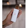 Beautifly Peeling Scrub Mini - Ultrahelikavitatsiooniga näohooldusseade EMS-mikrovooluga, valge roosakuld