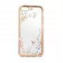 Beeyo LG X Power Secret Garden TPU Tagakaas Kuldne