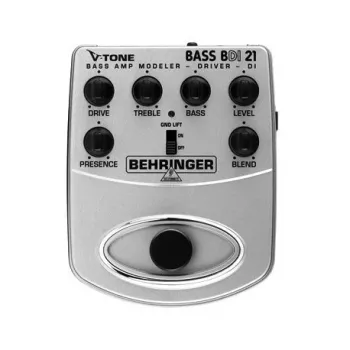 Behringer BDI21 bassivõimendi modelleerija ja DI-boks