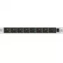 Behringer DI800 8-kanaliline aktiivne DI-karp 1/4 inch TS / XLR kombosisendite ja XLR-väljunditega, must/hõbedane
