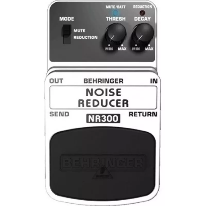 Behringer NR300 müravärav efektipedaal send/return ahelaga kitarrile, bassile, klahvpillidele ja vokaalile