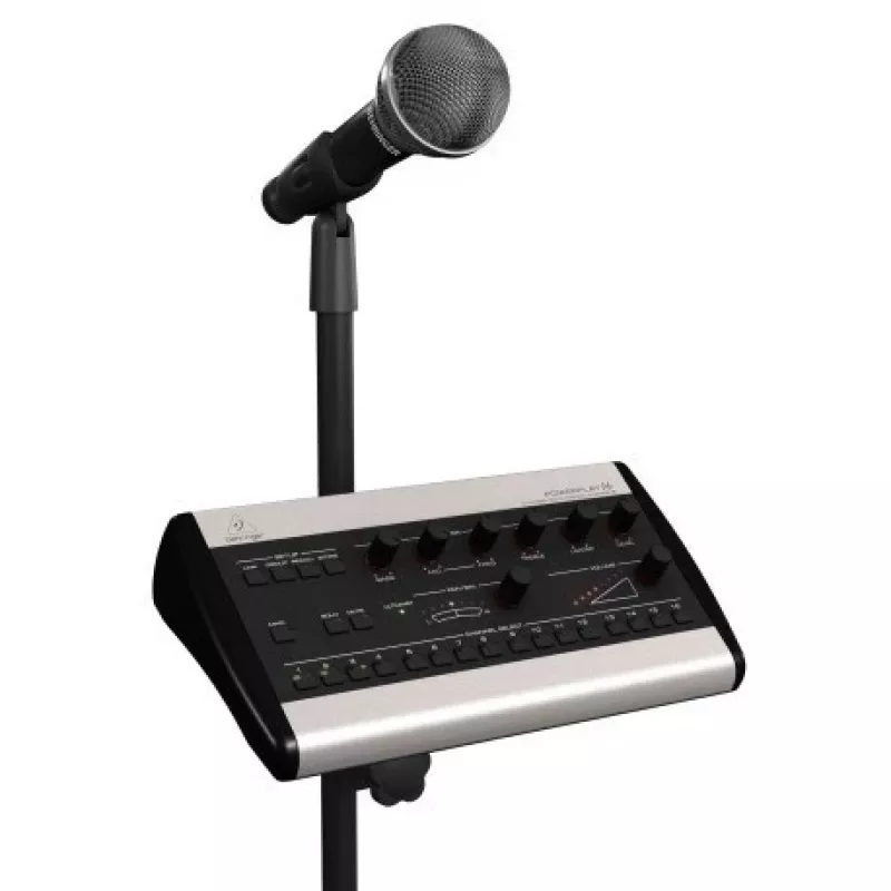 Behringer Powerplay 16 Must 16-Kanaliline Isiklik Mikser ULTRANETiga