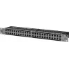 Behringer PX3000 48-punktiline 1/4 tolline TRS patch-paneel, 1U rackmount, 3-režiimiline lülitus