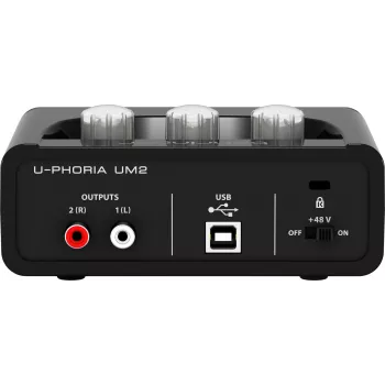 Behringer UM2 USB heliliides XENYX mikrofoni eelvõimendi ja +48V fantoomtoitega