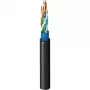 Belden CatSnake Kategooria 5E Taktikaline Etherneti kaabel, 24 AWG keerutatud paljas vask, UTP, TPE ümbris, must, 100 MHz, Gigabit, kõrge painduvus