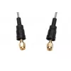 Belden RP-SMA/RP-SMA 50cm RF100LL koaksiaalne patsikaabel, 50 oomi, must