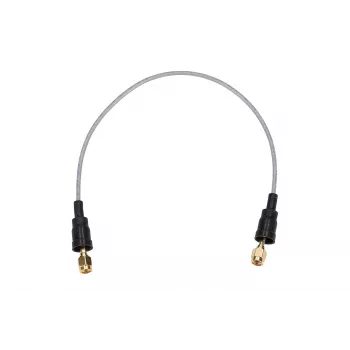 Belden RP-SMA/RP-SMA 50cm RF100LL koaksiaalne patsikaabel, 50 oomi, must