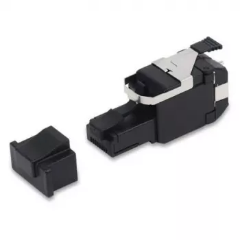 Belden RVAFPUBK-B24 REVConnect 10GX UTP välitermineeritav RJ45 pistik, kategooria 6A, must