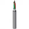 Belden Security & Sound, #22-4c BC, varjestatud mitmesooneline kaabel, 4 juhti, 22 AWG, paljas vask, CMR, 300V, hall PVC mantel