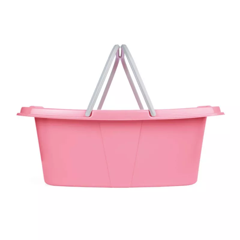 Beldray LA030450PNKFPEU7 Kahe pesukorvi komplekt, valge/roosa