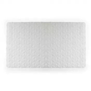Beldray LA032661UFPFS Anti-bac kummist vannimatt - valge, libisemiskindel, iminappadega