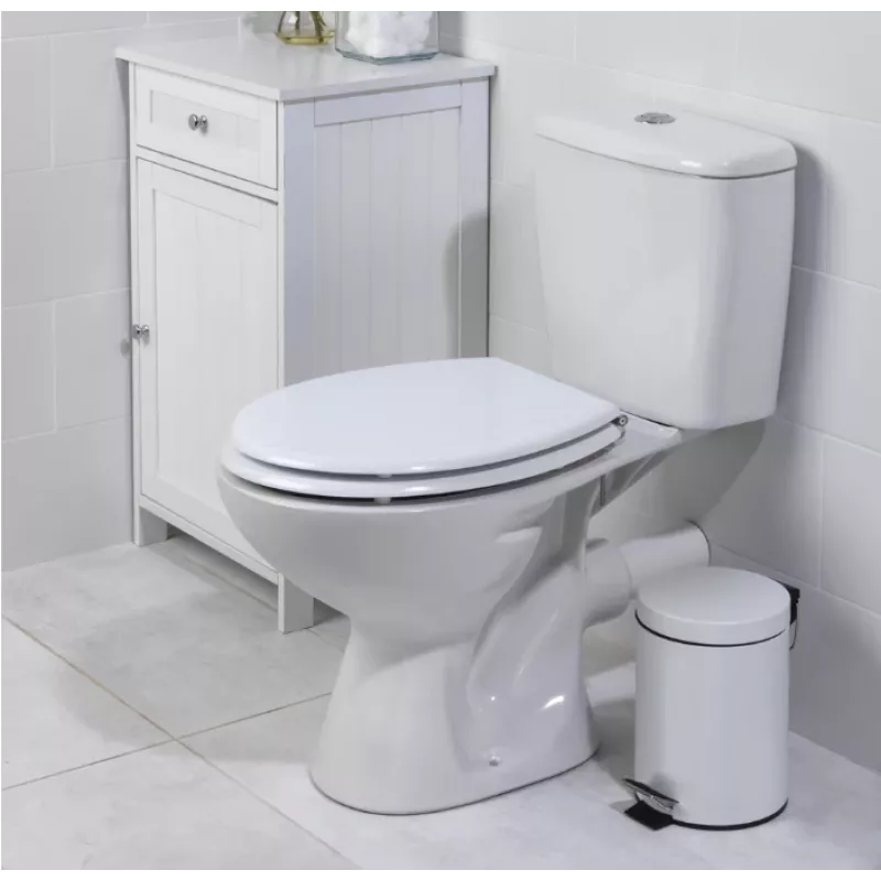 Beldray LA033758WFPEU7 Tongue & Groove WC-iste valge MDF