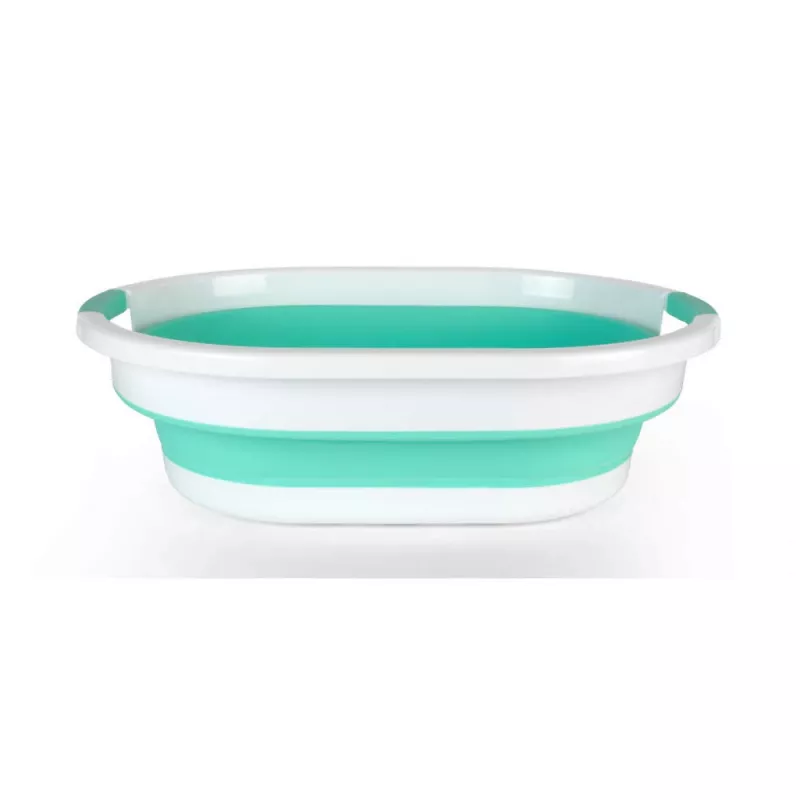 Beldray LA034816MNTFPEU7 Kokkupandav pesukorv 28L Valge/Mint