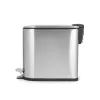 Beldray LA036683SSPEU7 Slimline D-kujuline pedaalprügikast, 5 liitrit, hõbedane