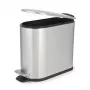 Beldray LA036683SSPEU7 Slimline D-kujuline pedaalprügikast, 5 liitrit, hõbedane