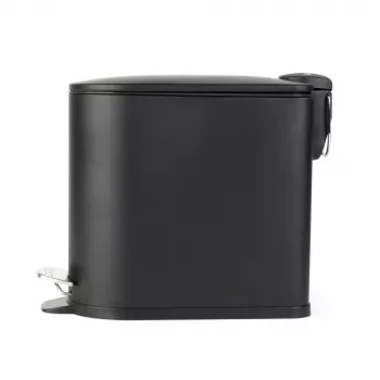 Beldray LA036690BLKPEU7 Slimline D-kujuline pedaalprügikast 5 liitrit, must
