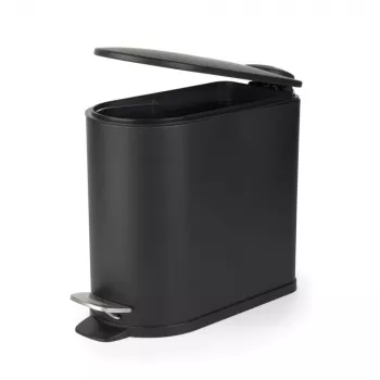 Beldray LA036690BLKPEU7 Slimline D-kujuline pedaalprügikast 5 liitrit, must