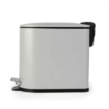 Beldray LA036690GRYPEU7 Slimline D-kujuline pedaalprügikast 5 liitrit, hall