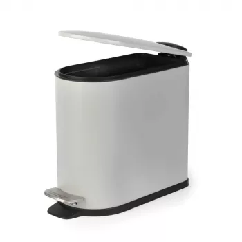 Beldray LA036690GRYPEU7 Slimline D-kujuline pedaalprügikast 5 liitrit, hall