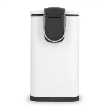 Beldray LA036690WHTPEU7 Slimline D-kujuline pedaalprügikast 5-liitrine, valge
