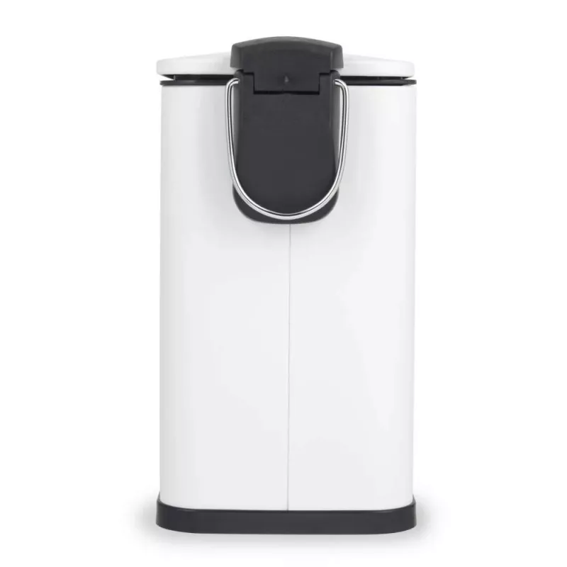 Beldray LA036690WHTPEU7 Slimline D-kujuline pedaalprügikast 5-liitrine, valge