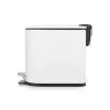 Beldray LA036690WHTPEU7 Slimline D-kujuline pedaalprügikast 5-liitrine, valge