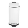 Beldray LA036690WHTPEU7 Slimline D-kujuline pedaalprügikast 5-liitrine, valge