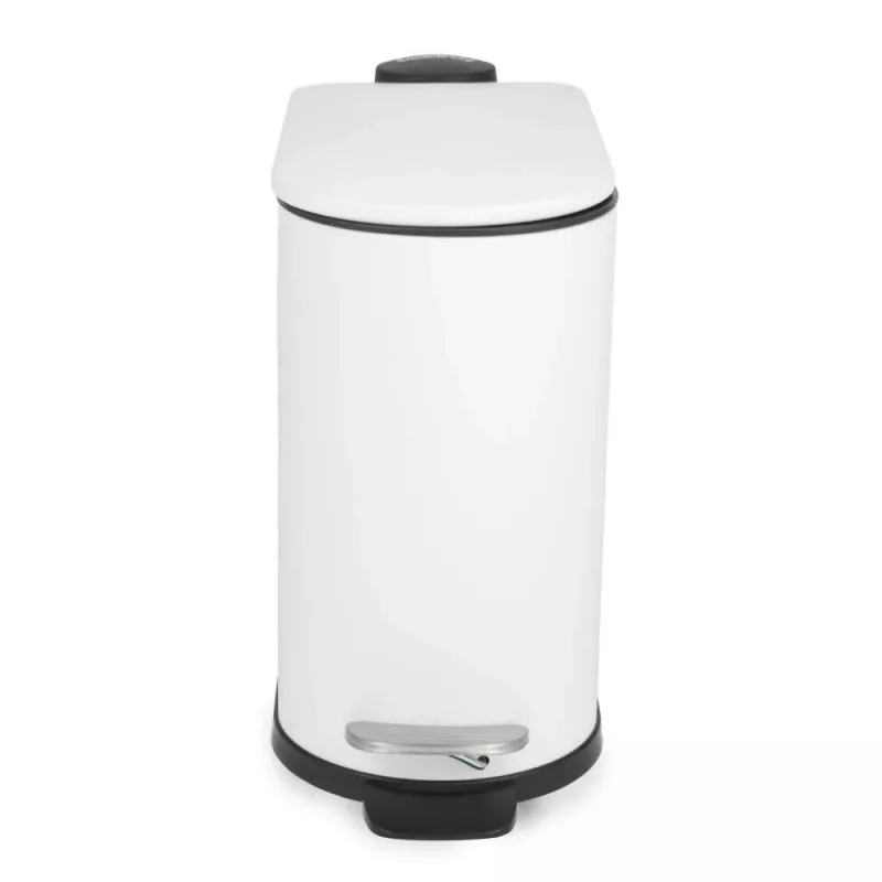 Beldray LA036690WHTPEU7 Slimline D-kujuline pedaalprügikast 5-liitrine, valge