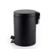 Beldray LA038098BPEU7 3 Litre Soft-Close Round Pedal Bin, Black