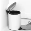 Beldray LA038098WHT2FPEU7 3-liitrine pehme sulgumisega jalaprügikast, valge
