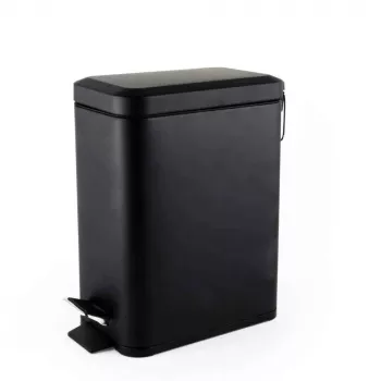 Beldray LA041173BLKPEU7 Slimline Pedal Bin 5 Litre, Black