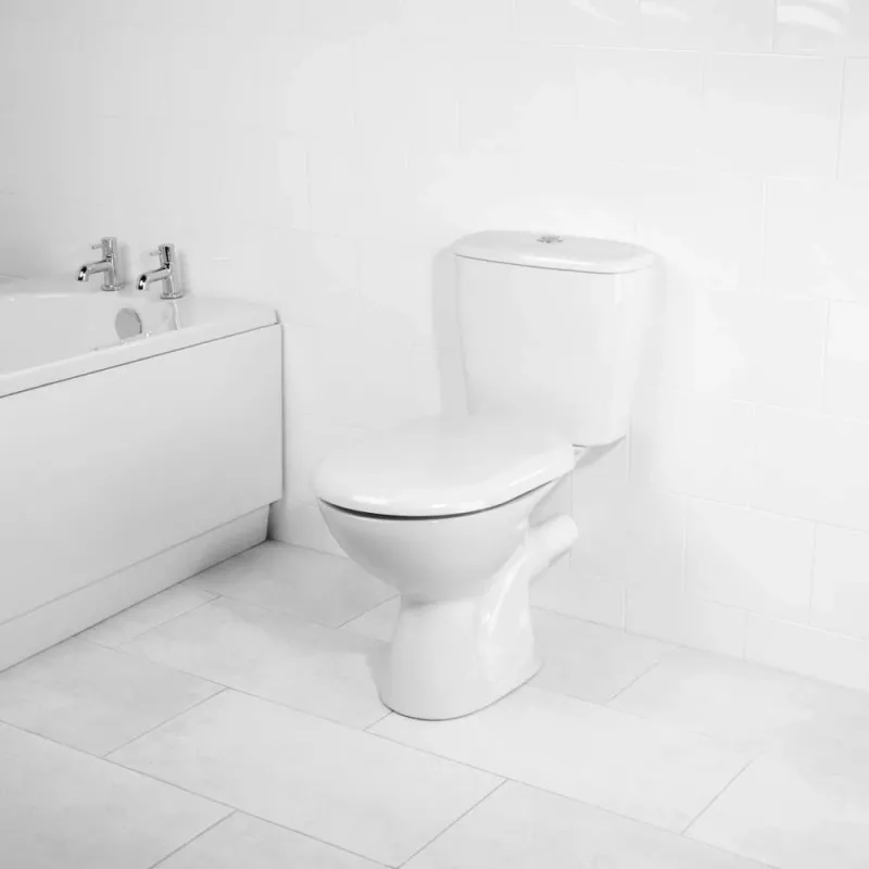 Beldray LA072771PEU7 Anti-bac D-kujuline tualetiiste, valge