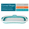 Beldray LA072979TQFEU7 37 L Collapsible Hip Hugger Laundry Basket Turquoise