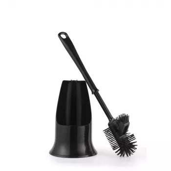 Beldray LA084538BLKPEU7 Anti-bakteriaalne WC-hari ja hoidikukomplekt - Must