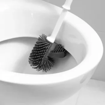 Beldray LA084538PUFFEU7X Antibac Silikoonist WC-hari hoidikuga, lilla